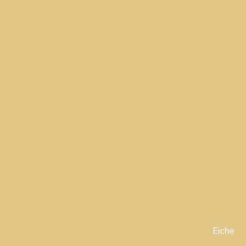 UZIN_SIL PRO 50_Color example_Eiche_500x500px_2025-0 Jednolita próbka koloru jasnego dębu w ciepłych beżowo‑żółto‑brązowych tonach wypełnia kadr; w prawym dolnym rogu mały biały napis 'Eiche'.